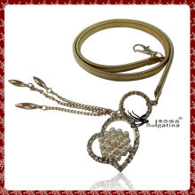 Beautiful Metal Waist Chain Gold Plated,Fashion Heart Design Girls Belt Chain